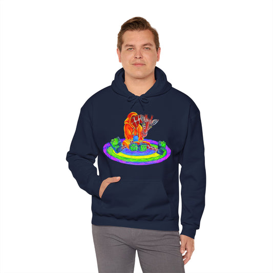 Frankie the Giraffe Unisex Heavy Blend™ Hooded Sweatshirt